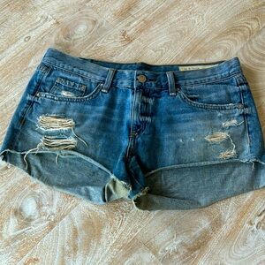rag & bone denim cutoffs
